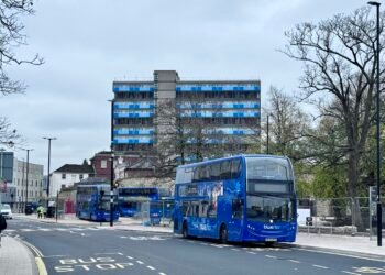 Christmas Market Closes Bus Routes in Southampton