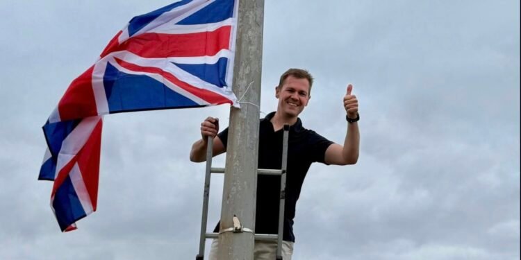 Southampton Patriots Launch Fundraiser to Flood City with British Flags