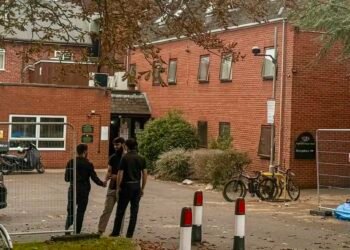 Huge Screens and New Fencing Erected at Highfield House Asylum Hotel To Shut Out Scrutiny Echoing Elon Musks Warning