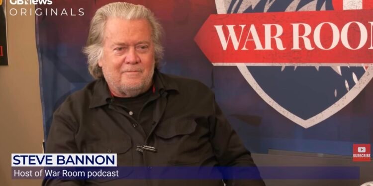 Steve Bannon Warns Britain Is “On the Brink of Civil War” and heaps praise on Nigel Farage in Explosive GB News Interview