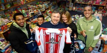 Spreading Festive Cheer: Saints FC Players Support Southampton’s Toy Appeal for Sixth Year Running